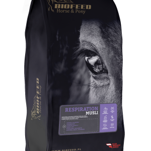 Respiration Musli 20kg Biofeed Horse & Pony musli dla koni dla wsparcia układu oddechowego
