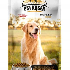 PSI KĄSEK BioFEED Karma dla psa z wołowiną 10kg nowe opakowanie